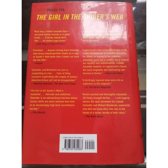 The Girl Who Takes an Eye for an Eye by David Lagercrantz – 2017 HC VG+ - Picture 2 of 2